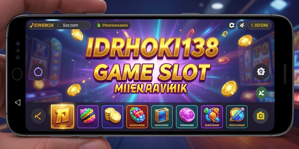 Tampilan gameplay seru dari IDRHOKI138 dengan animasi menarik.