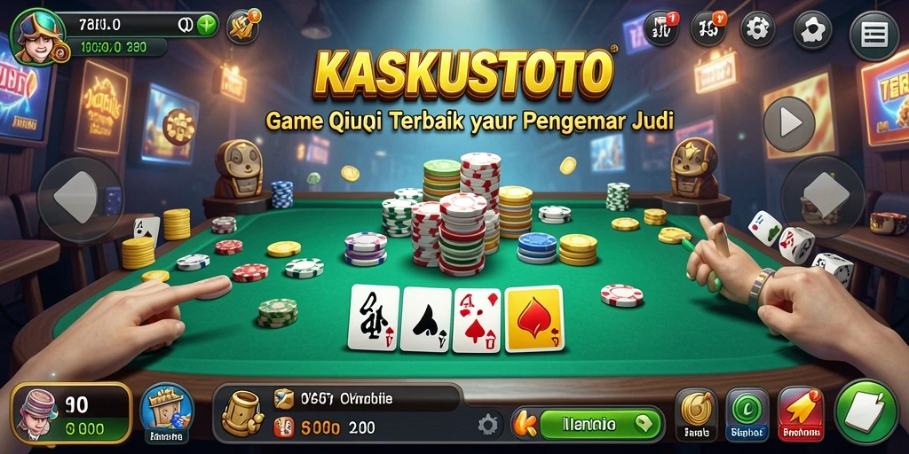 Tampilan menarik saat bermain QiuQiu di KASKUSTOTO.
