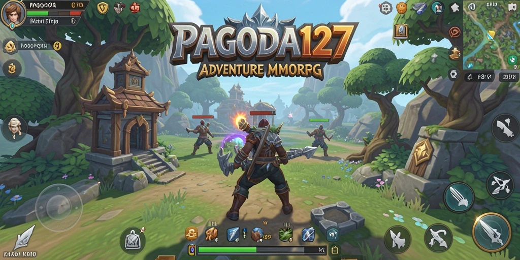 Tampilan gameplay menarik dari PAGODA127 dengan grafis menakjubkan.