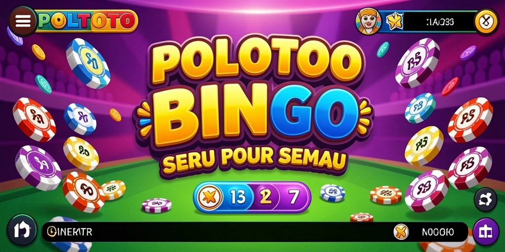 Screenshot gameplay menunjukkan keseruan permainan Bingo di POLOTOTO.