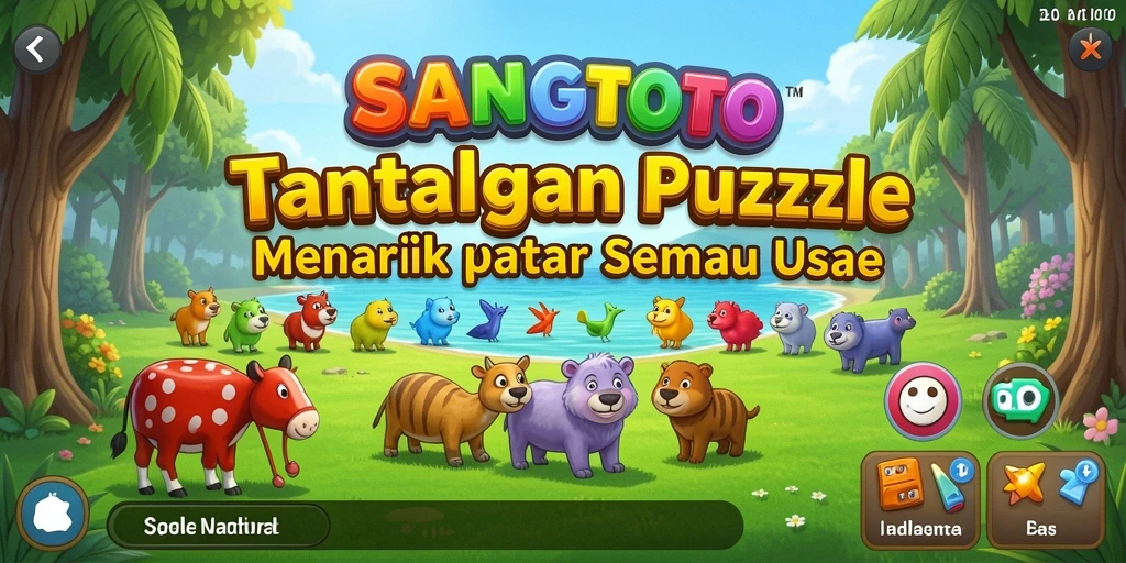 Screenshot gameplay SANGTOTO menunjukkan berbagai tantangan menarik.