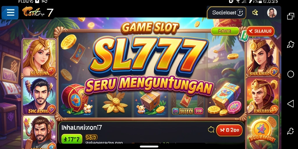 Tampilan gameplay menarik dari game Slot SL777.