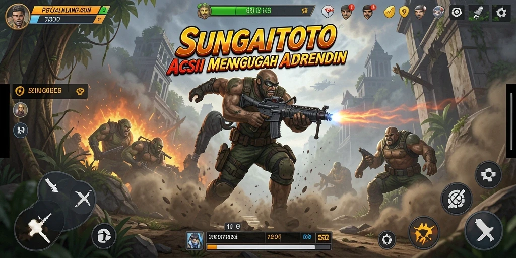 Tangkapan layar gameplay SUNGAITOTO yang menampilkan aksi mendebarkan.