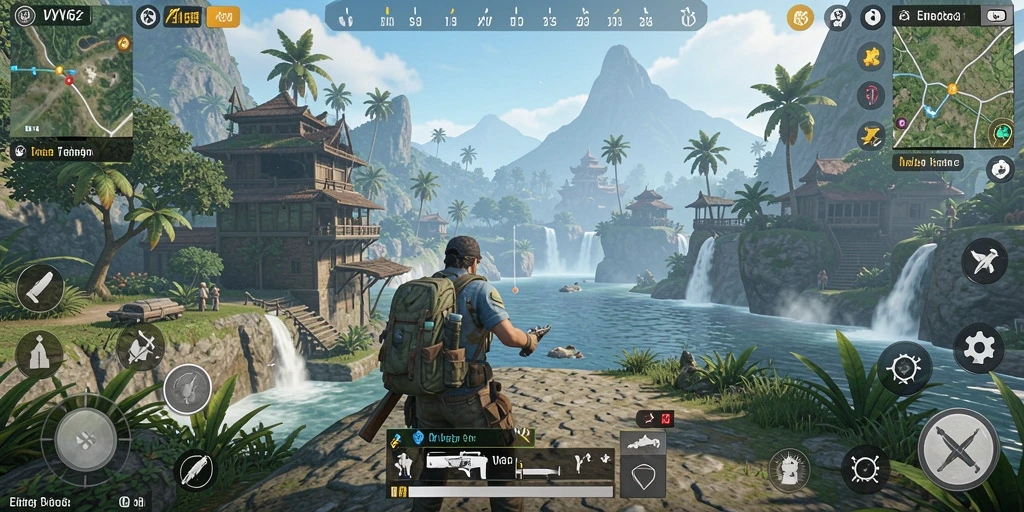 Screenshot gameplay yang menampilkan kebebasan eksplorasi di dunia Open World.